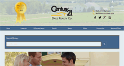 Desktop Screenshot of century21dale.com